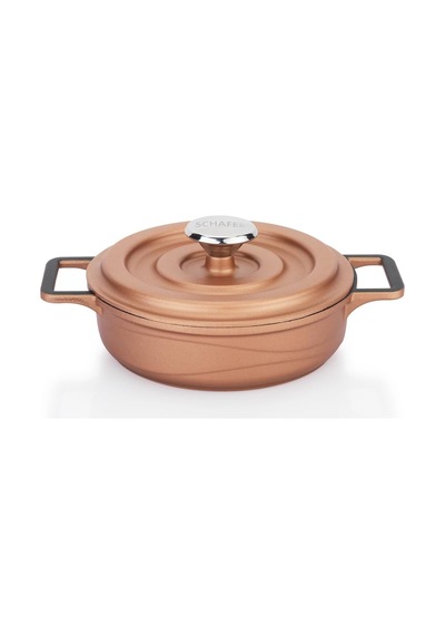 Pro Cast Mini Döküm Tencere Seti 5 Parça-rosegold Diğer