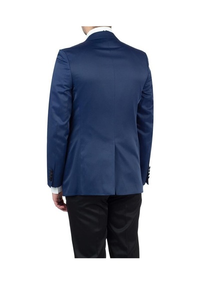 İmza Lacivert Saten Mono Yaka Astarlı Yelekli 6 Drop Slim Fit Dar Kesim Smokin Damatlık 1001190152-Lacivert İmza Lacivert Saten Mono Yaka Astarlı Yelekli 6 Drop Slim Fit Dar Kesim Smokin Damatlık 1001190152-Lacivert