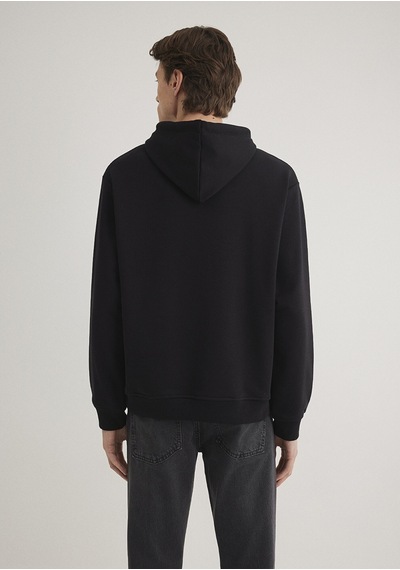 Mavi - Mavi Logo Baskılı Siyah Sweatshirt 0s10196-900 Siyah