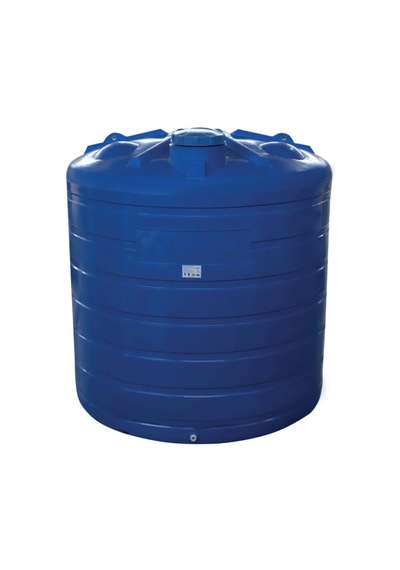Akro Su Deposu 1000 Litre Dikey Mavi