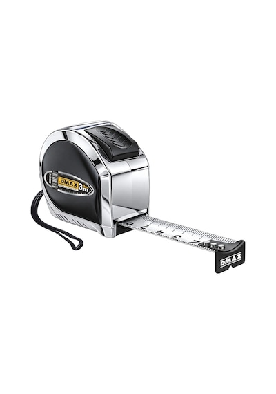 Dmax Fothmax Auto-stop Krom Gövde Metre 5 25mm Standart