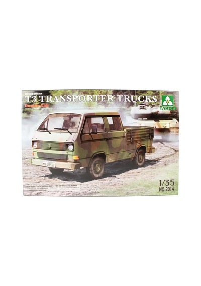 1/35 Vw T3 Çift Kabinli Kamyonet Maketi, Takom 2014