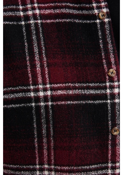 Tudors Erkek Slim Fit Dar Kesim Kareli Kışlık Oduncu Gömlek-42371 Bordo Tudors Erkek Slim Fit Dar Kesim Kareli Kışlık Oduncu Gömlek-42371 Bordo