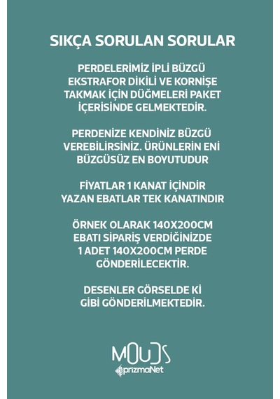 Yeşil Noktalı Desenli Süet Oturma Odası Salon Fon Perde Baskılı Ekstrafor Büzgü Tek Kanat Prd-1069 Çok Renkli