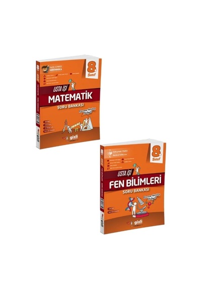 8.sınıf Matematik- Fen Bilimleri Usta İşi Soru Bankası
