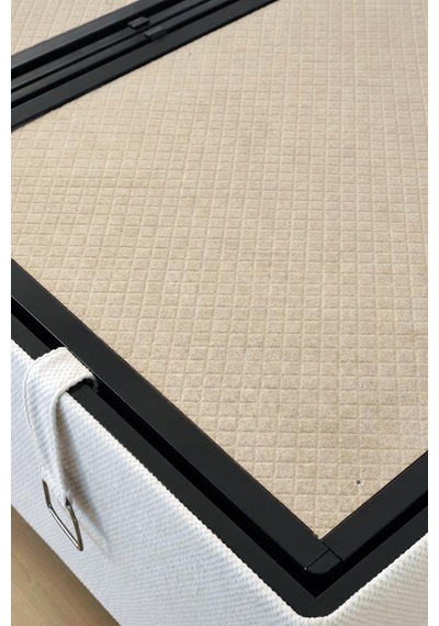 Niron Bohem Klapa 100x200 Cm Tek Kişilik Baza Başlık Seti - Sandıklı Modern Takım 100 x 200