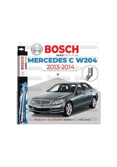 Mercedes C W204 Muz Silecek Takımı 2013-2014 Bosch  Aerotwin