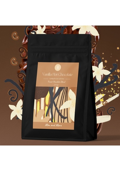 Mim and More Vanilyalı Sıcak Çikolata Vanilla Hot Chocolate Tin 200 G