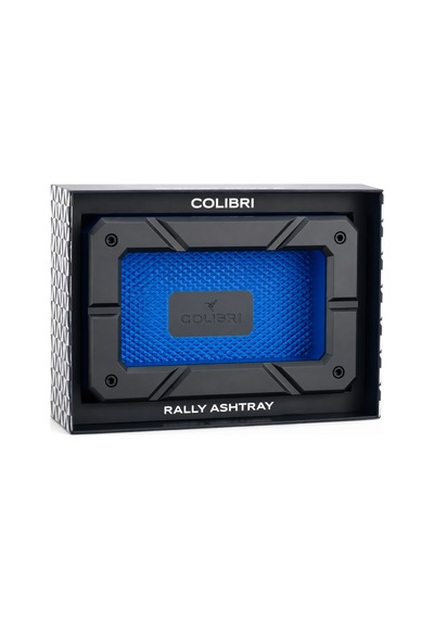 Colibri Rally Ashtray Siyah - Mavi Puro Küllüğü Tr9941