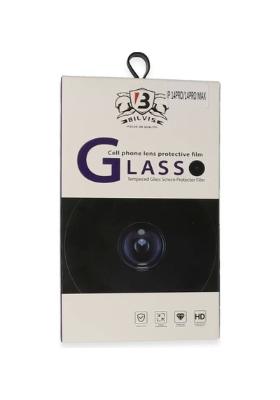 Apple İphone 14 Pro Max Bilvis Titan Kamera Lens - Siyah