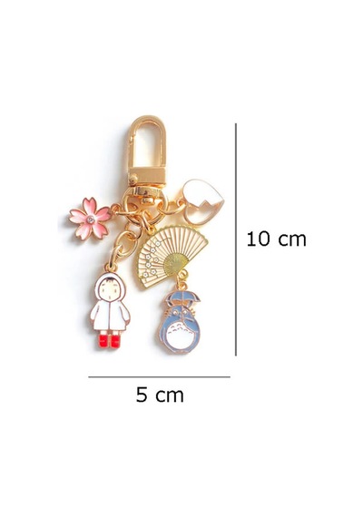 Sevgili Komşum Totoro Metal Charm Anahtarlık