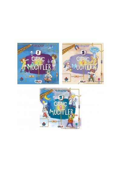 Genç Mucitler Seti 1-3 Kitap Takım- Kodlab