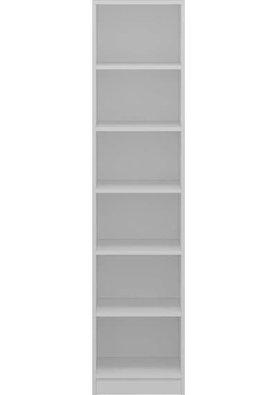 Minar Kale 1 Kapaklı Raflı Dolap Beyaz - Dore 190cm