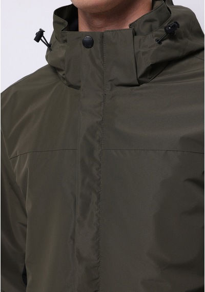 Colin's Colins Regular Fit Erkek Yeşil Yağmurluk Cl1076536 Q1.v1 Kha Haki