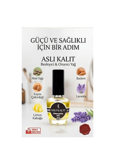Tırnak Bakım Yağı %100 Doğal Yağlardan El Yapımı 15cc