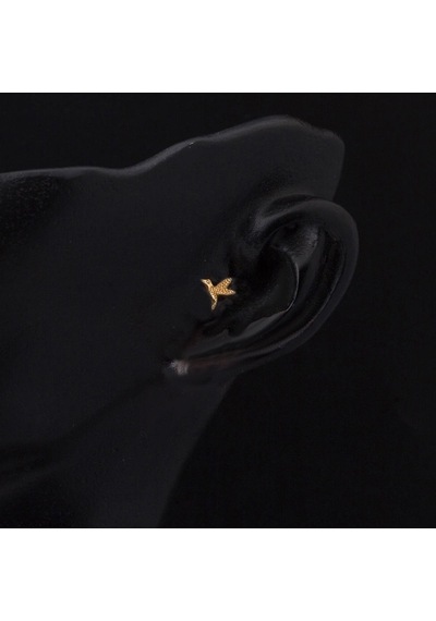Bilezikci  Minik Kuş 14 Ayar Altın Tragus Küpe Kphss14k22478 Sarı