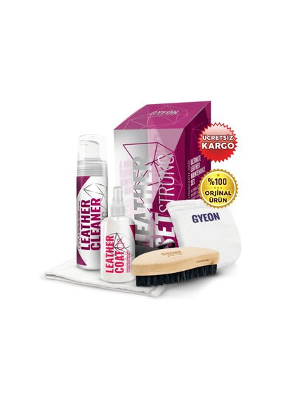 Gyeon Q2m Leather Set Strong Deri Bakım Seti 200 Ml