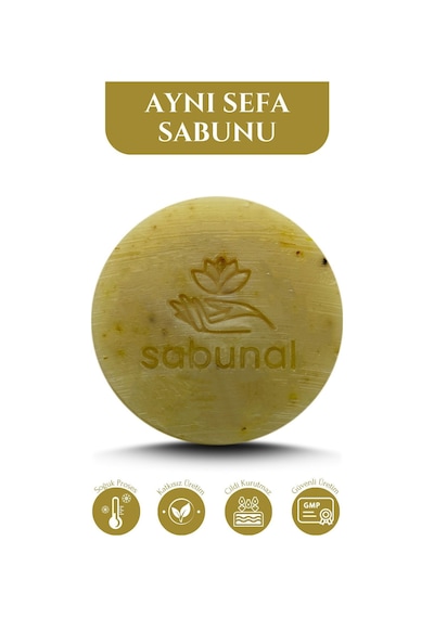 Sabunal Aynısefa Sabunu - Hassas Ciltler İçin Bitkisel Sabun 100 G