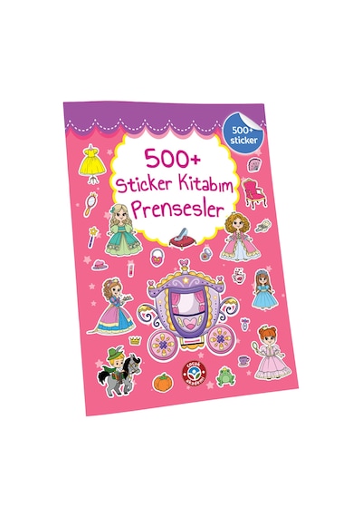 500+ Sticker Kitabım Prensesler