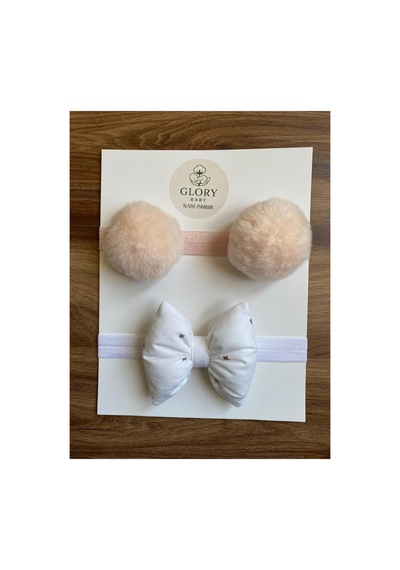 Kız Bebek Fiyonklu & Ponponlu Bandana - Saç Bandı 2'li Set Pembe - Beyaz Yıldızlı Pembe - Beyaz Yıldızlı Kız Bebek Fiyonklu & Ponponlu Bandana - Saç Bandı 2'li Set Pembe - Beyaz Yıldızlı Pembe - Beyaz Yıldızlı