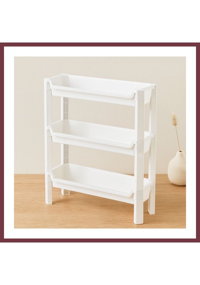 Storeşahin 3 Katlı Sepet Organizer Raf Ünitesi 465x145x500 Mm Shn0720 Çok Renkli