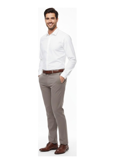 Günce Erkek Regular Fit Kumaş Pantolon Likra Kumaş Bgl-st05031 Bej