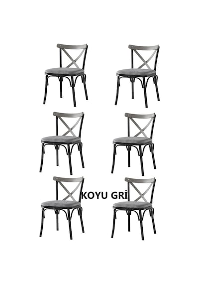 Sweethomemasasandaly 6 Adet Çapraz Bahar Sandalye