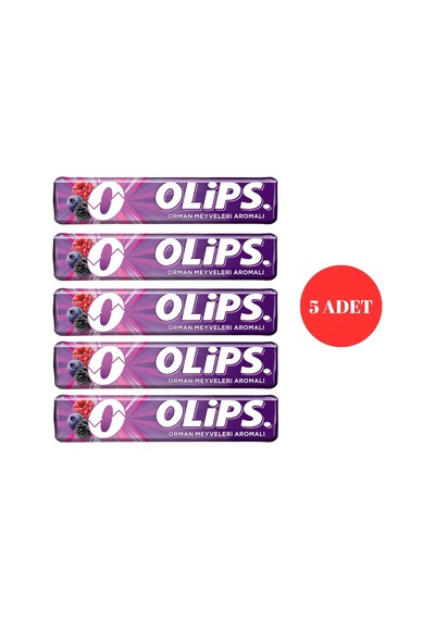 Olips Orman Meyveleri Aromalı Bonbon Şekerleme 28 G 5 Adet