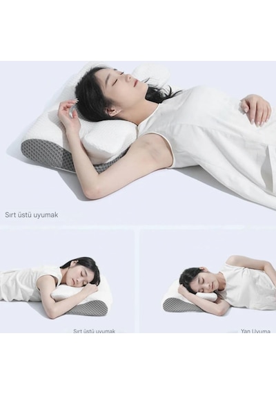 Boyun Desteği İçin Ultra Fıtık Ağrı Soğutma Yastığı, Ayarlanabilir Servikal Yastık Rahat Uyku, İcin Ergonomik Konforlu Hafızalı Köpük Yastıklar Giri Beyaz Boyun Desteği İçin Ultra Fıtık Ağrı Soğutma Yastığı, Ayarlanabilir Servikal Yastık Rahat Uyku, İcin Ergonomik Konforlu Hafızalı Köpük Yastıklar Giri Beyaz