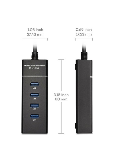 4 Port Usb 3.0 Çoğaltıcı Çoklayıcı Hub Adaptör Switch