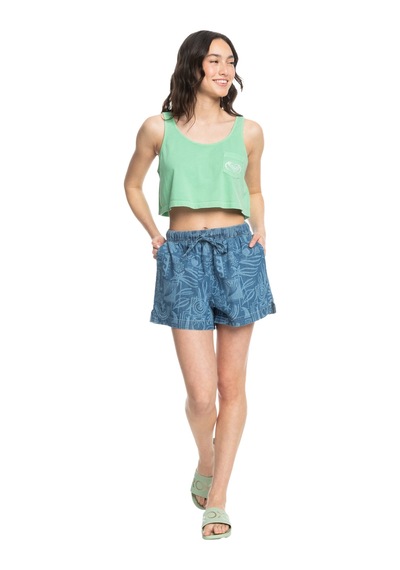 Roxy Roxy Crop Summer B Kadın Renkli Tişört Ghw0 Çok Renkli