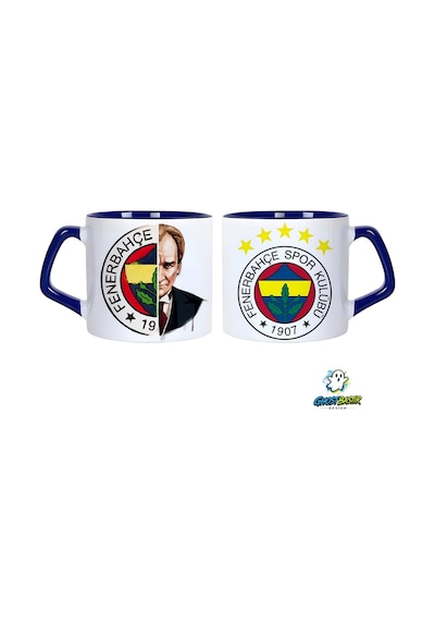 Fenerbahçe Atatürk Kupa Bardak Tek Adet 0691 Çok Renkli