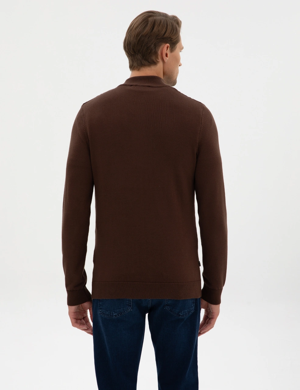 Pierre Cardin Erkek Kahverengi Kazak /triko 50317397-vr029 Kahverengi