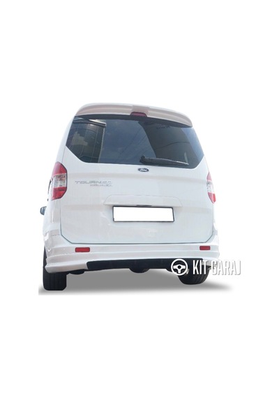 Kit Garaj Ford Tourneo Courier 2014-2023 Boyasız Mat Siyah Arka Ek Plastik