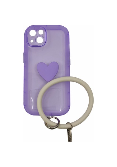 Apple Uyumlu iPhone 13 Nettech Halka Bilekli Seffaf Seri Arka 556816320