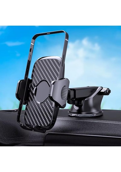 Microcase Vantuzlu Ayarlanabilir Başlıklı Araç İçi Telefon Tutucu - Al5077 -