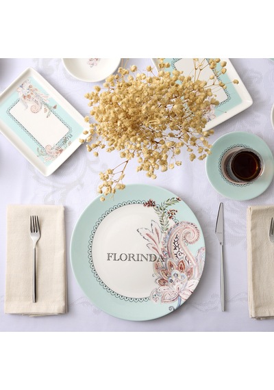 Aryıldız Florinda 32 Parça 6 Kişilik Kahvaltı Takımı Çok Renkli
