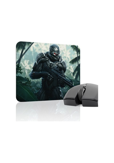 Crysis Kaymaz Dikişli Kauçuk Oyuncu Mousepad V2 - 22x18 Gaming Mouse Pad Fare Altlığı