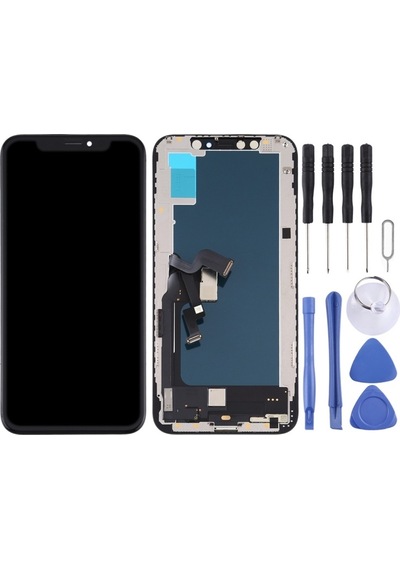 Sayısallaştırıcı Tam Montajlı Apple Uyumlu iPhone Xs Jk Tft Lcd Ekran