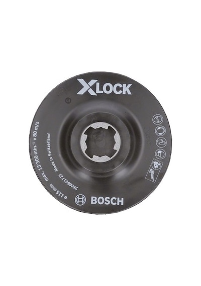 Merkez Delikli Taban 115 Mm, X-lock Uyumlu