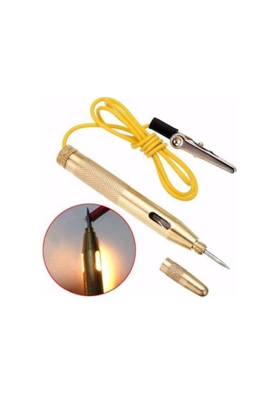 Oto Elektrik Kontrol Kalemi 6 - 12 - 24 Volt Uyumlu Işıklı