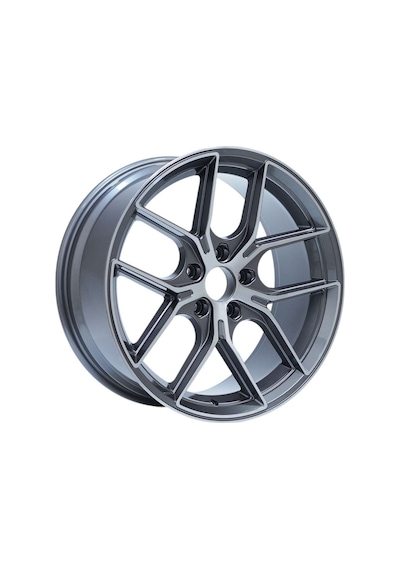 Agt Wheels 19 İnç 5 112 Et30 Siyah Jant Takımı J-4698