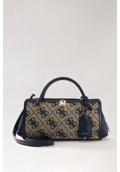 Guess Audrey Logo Kadın El Çantası Hwjg9755060 Mavi