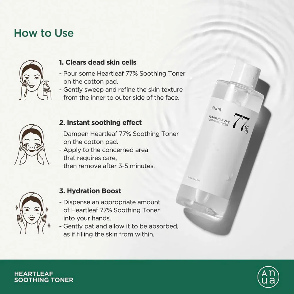 Anua Heartleaf 77 Soothing Toner