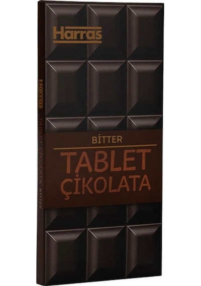 Bitter Tablet Çikolata 80 Gr