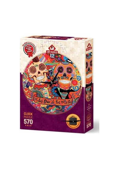 Mutlu Son 570 Parça Saat Puzzle