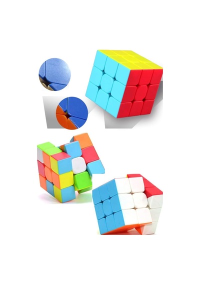 3x3 Profesyonel 3x3 Zeka Küpü Akıl Küpü Rübik Küp Speed Cupe Sabır Küpü