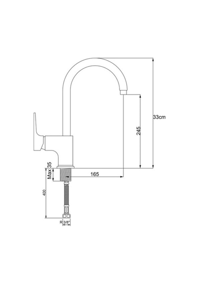Newarc Aqua Eviye Mutfak Bataryası Altın 941888