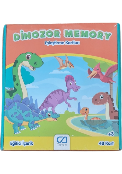 Dinozor Memory Eşleştirme Kartları
