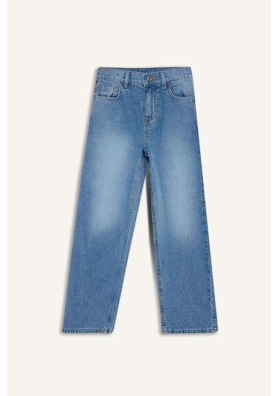 Defacto Erkek Çocuk Wide Leg Geniş Paça Pantolon F0452a825aunm35 Mavi Defacto Erkek Çocuk Wide Leg Geniş Paça Pantolon F0452a825aunm35 Mavi